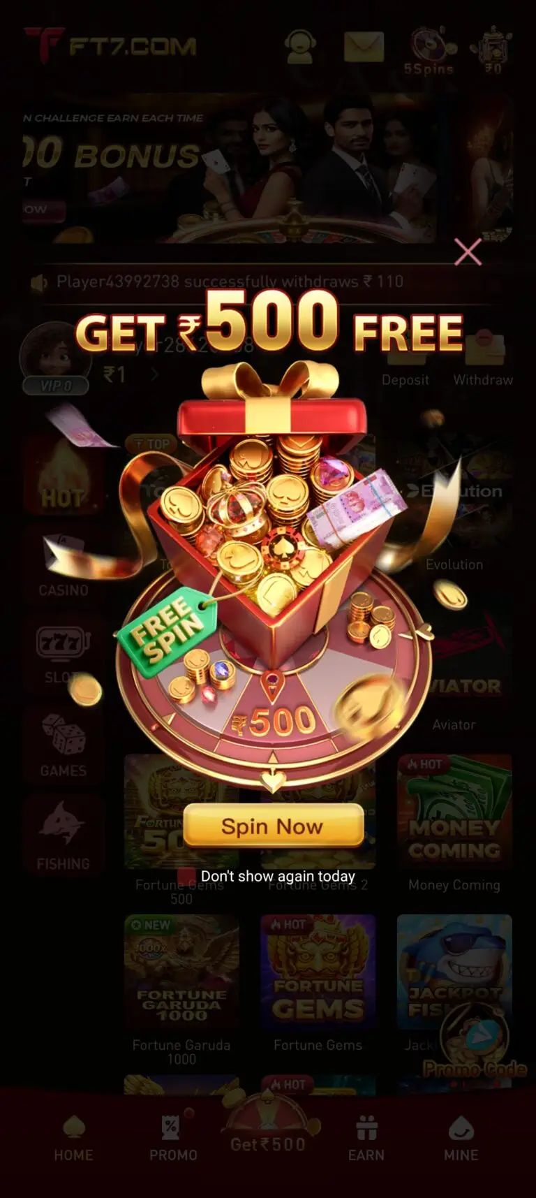 FT7 GAME APK FREE BONUS