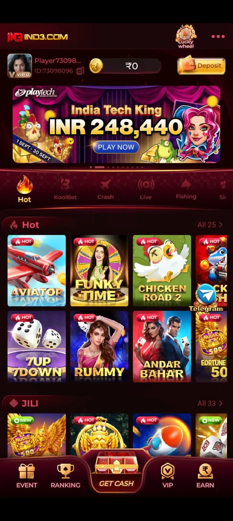 IND3 GAME APK Hot game