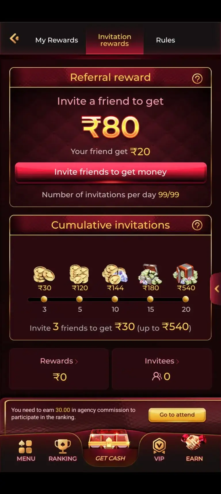 MMY GAME APP Refer & Earn