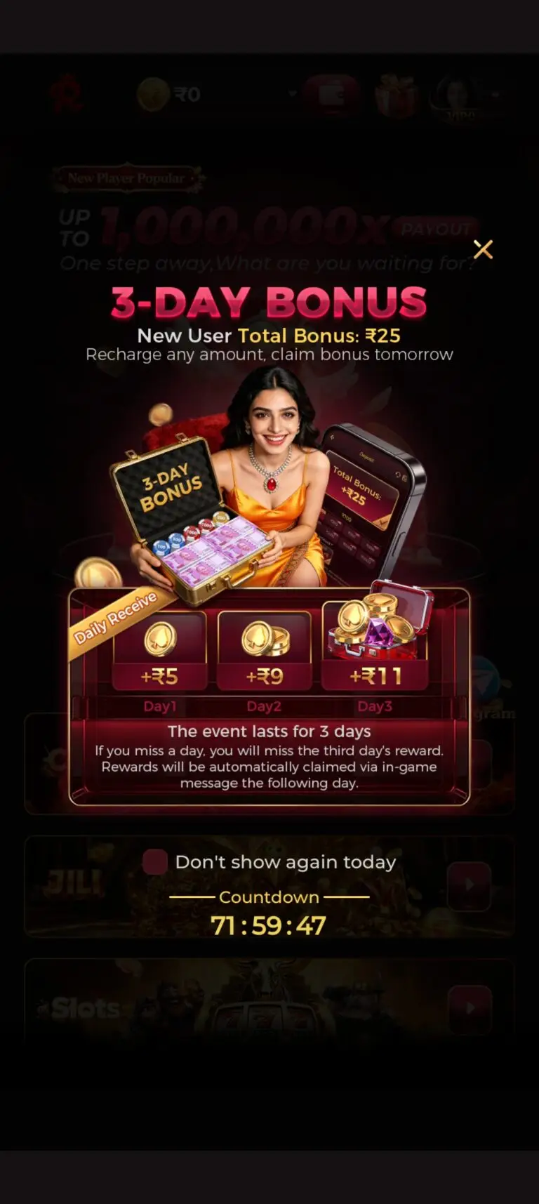 RAJACE GAME APK DAYLI BONUS