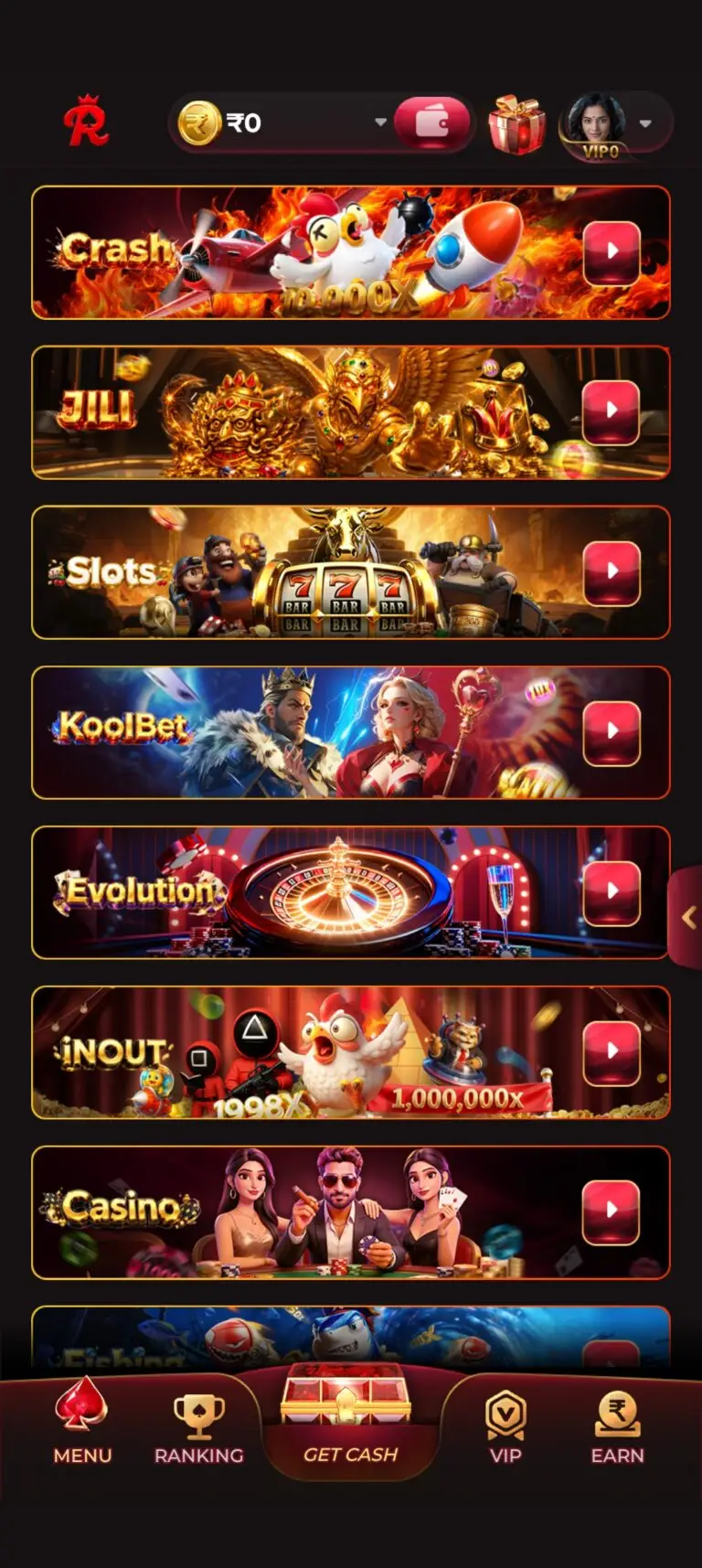 RAJACE GAME APK SLOT GAME