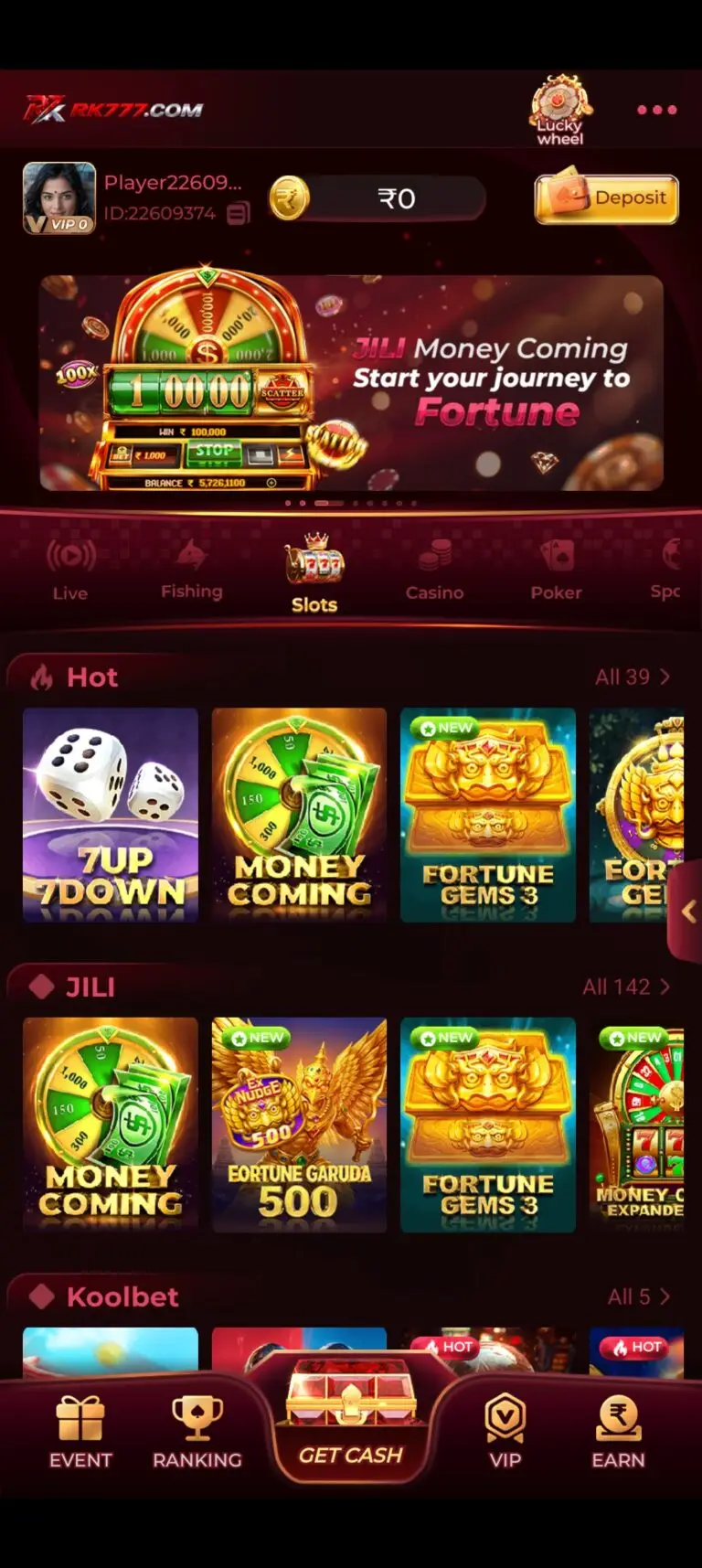RK777 GAME APP HOT GAME